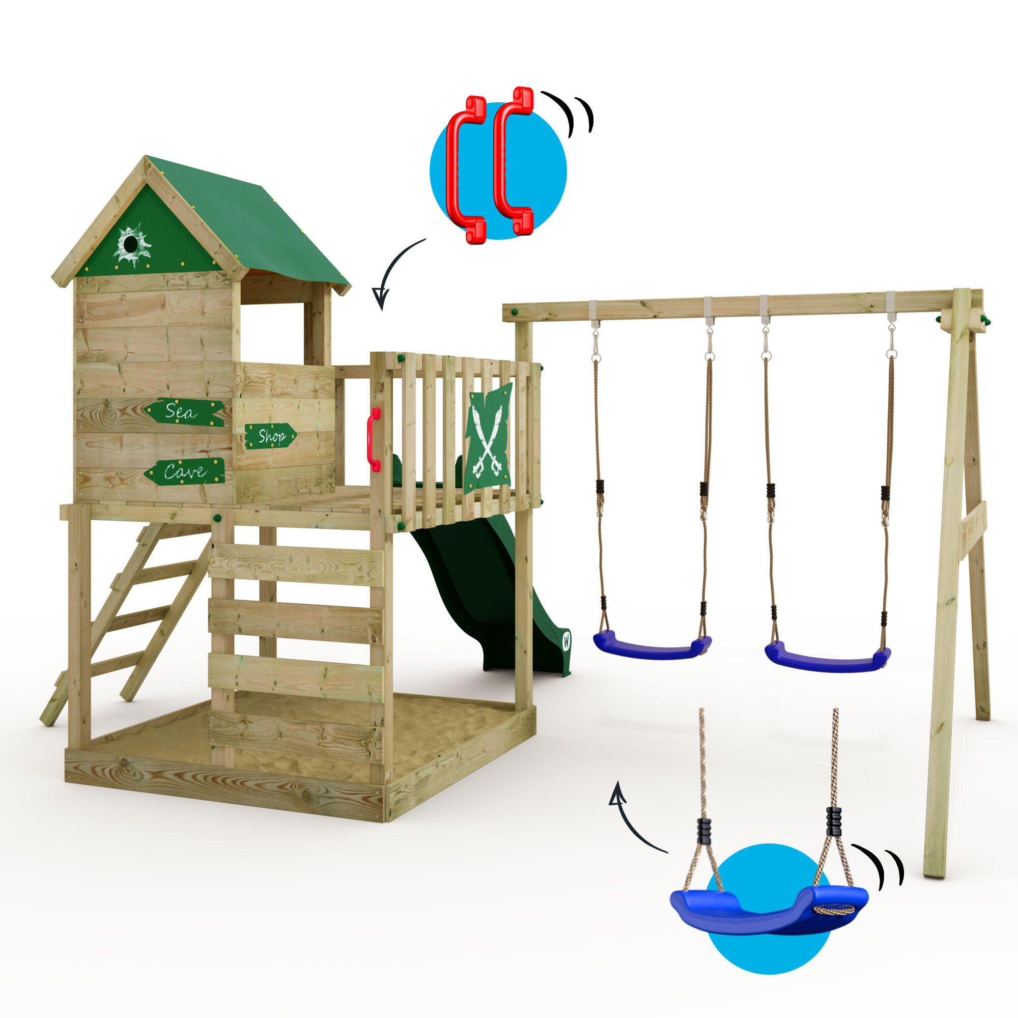 Parque infantil Wickey Smart Cave 5/7