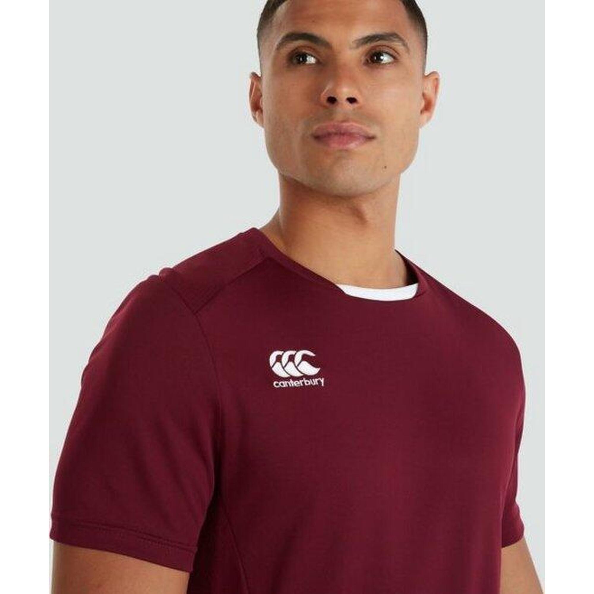 T-shirt sport rugby - hommes Adultes Marron