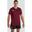 Rugby Sport T-Shirt - Heren Volwassenen Maroon