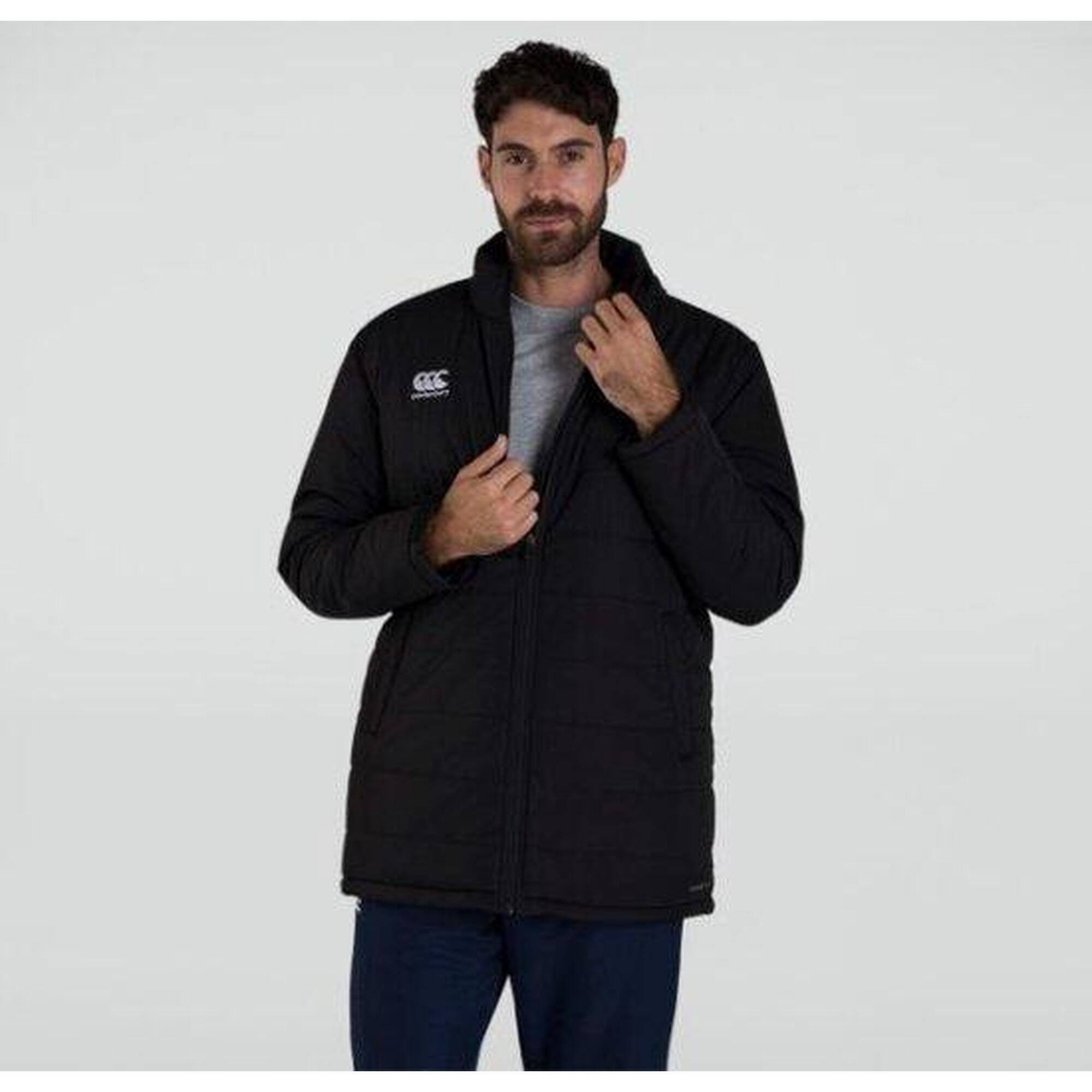 Veste de rugby déperlante - hommes Adultes Noir