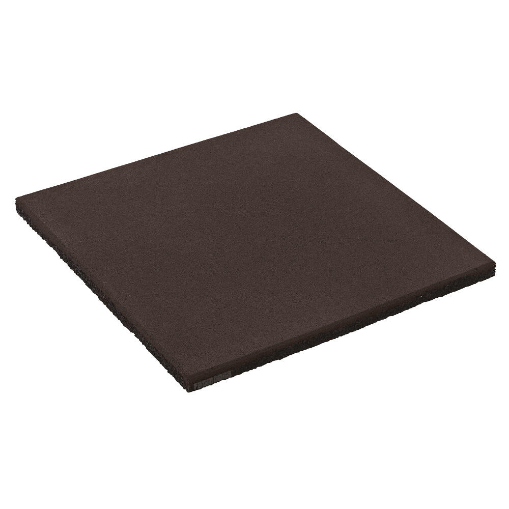 WICKEY Spielturm Zubehör Gummimatte 50x50x2,5cm - schwarz