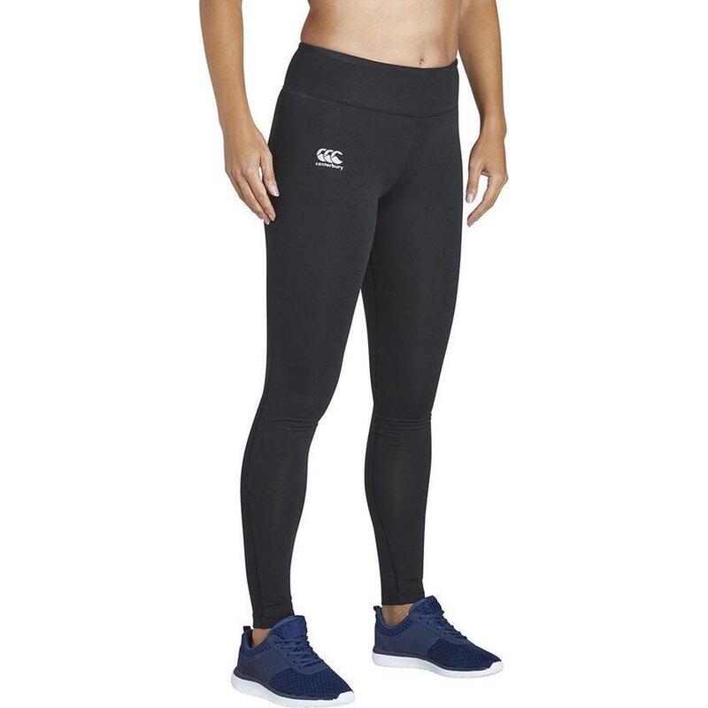 Rugby Sportlegging - Vrouwen Volwassenen Zwart