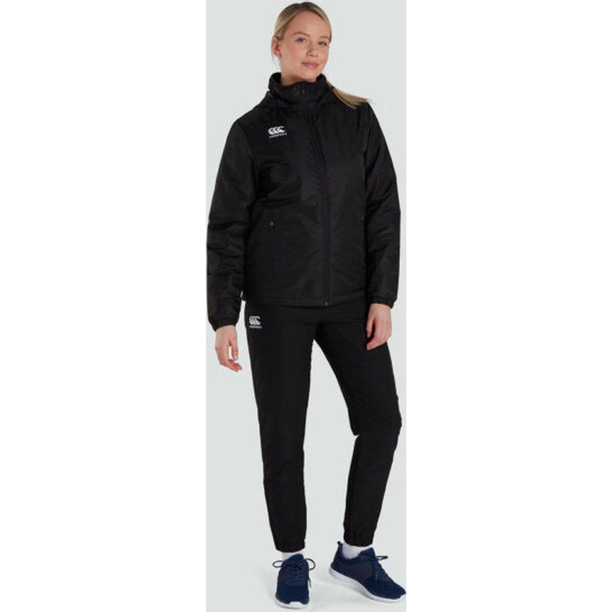 CANTERBURY Rugby Sport Jas - Vrouwen Volwassenen Zwart