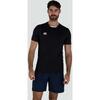 Rugby Sport T-Shirt - Heren Volwassenen Zwart