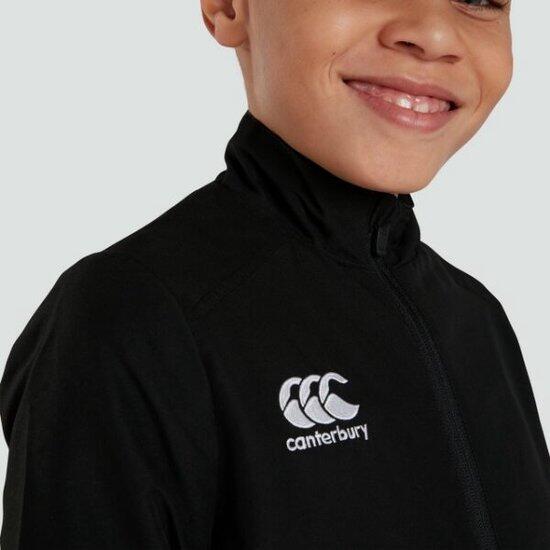 Rugby Sport Jas - Jongens Kinderen Zwart