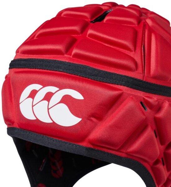 Casque de rugby Canterbury Raze pour adulte Rouge uni 3/5