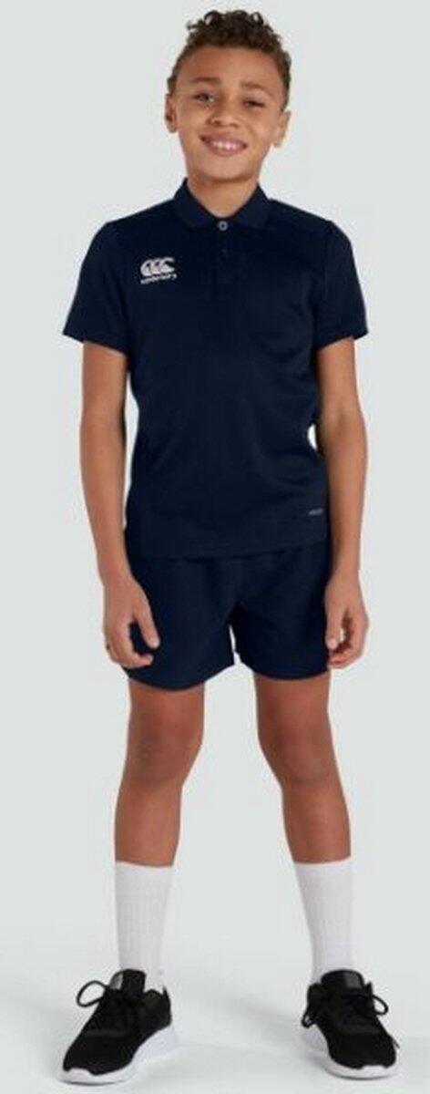 CANTERBURY Rugby Sport Polo - Unisex Kinderen DonkerBlauw
