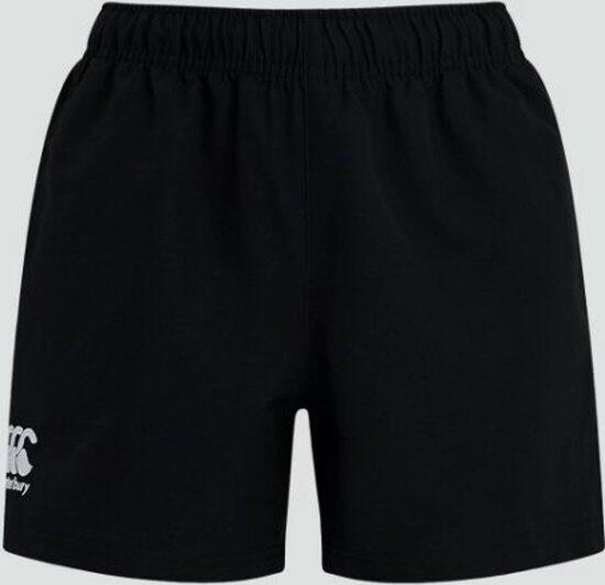 Rugby Sport Shorts - Unisex Kinderen Zwart 5/5