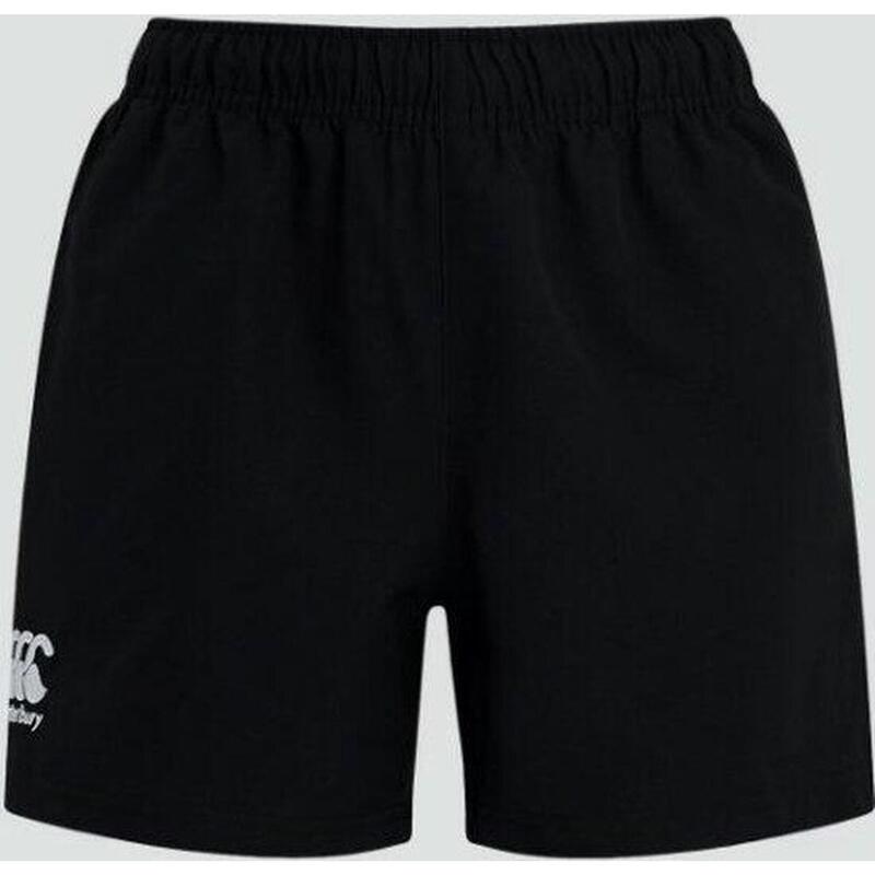 Rugby Sport Shorts - Unisex Kinderen Zwart