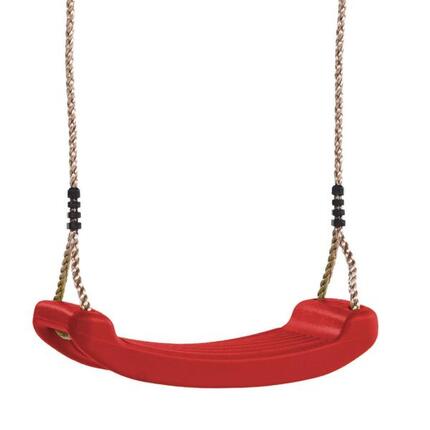 Balançoire de Jardin en Plastique pour Enfant rouge