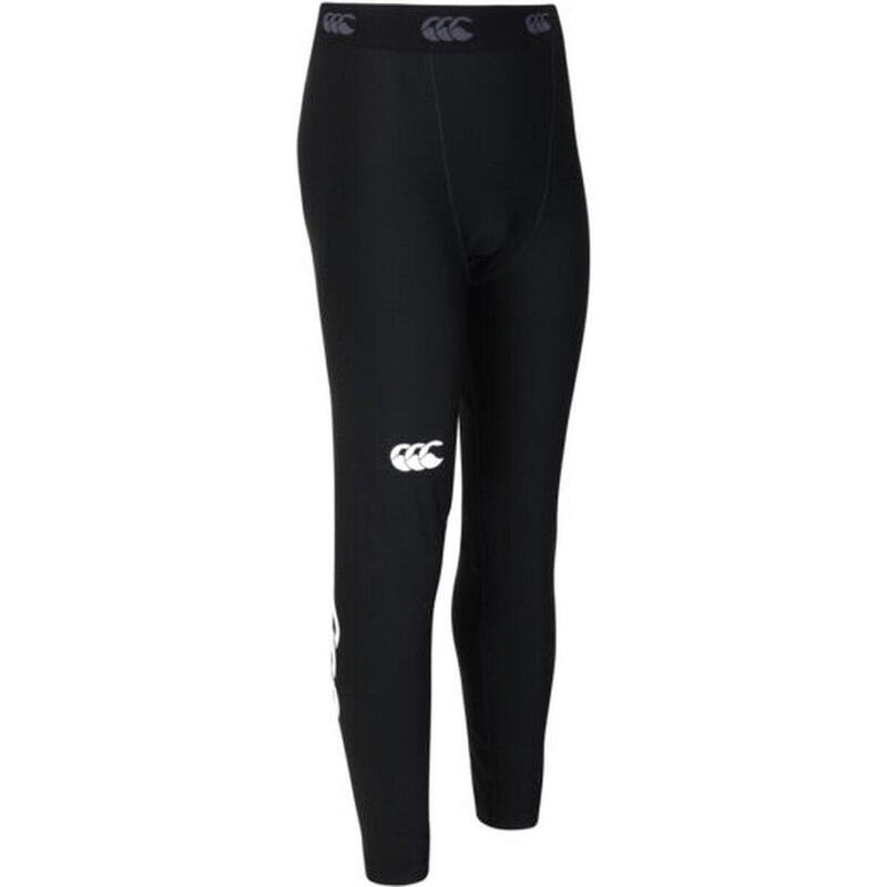 Rugby Thermoreg Legging - Unisex Kinderen Zwart