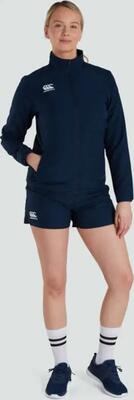Rugby sport jas - vrouwen volwassenen donkerblauw