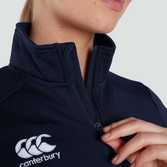 Rugby Quarter Zip Midlayer - Femmes Adultes Noir 2/5