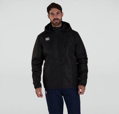 Rugby jack waterafstotend - heren volwassenen zwart