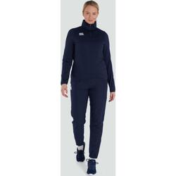 Rugby Quarter Zip Midlayer - Vrouwen Volwassenen Navy