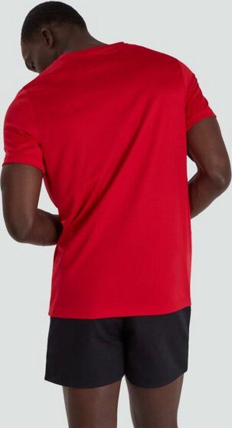 T-shirt sport rugby - hommes Adultes Rouge 3/5