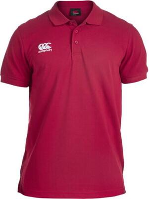 Rugby sport polo's - heren volwassenen rood