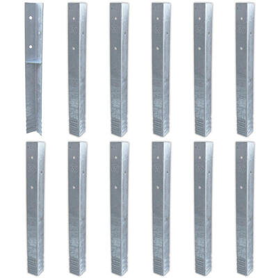 Bodenanker Erdanker Winkelanker-Set SolidLock 12 Stk.