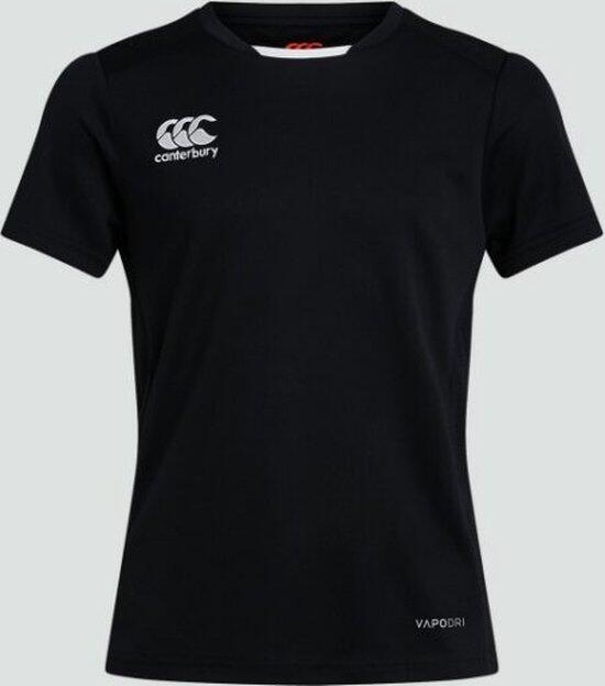 Rugby Sport Shirt - Unisex Kinderen Zwart 2/5