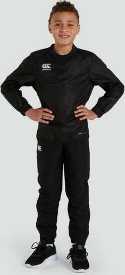 Veste de sport rugby - garçons enfants Noir