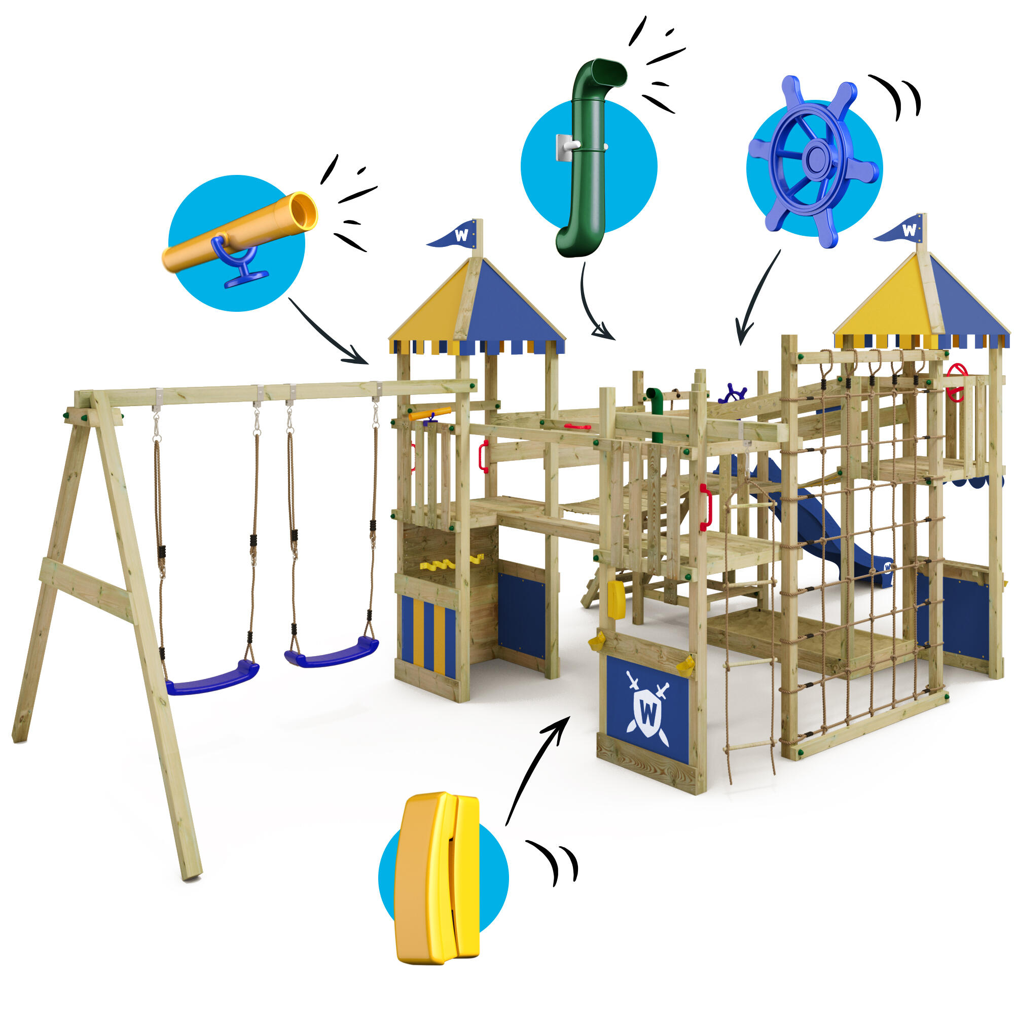 Parque infantil Wickey Smart Queen 5/6