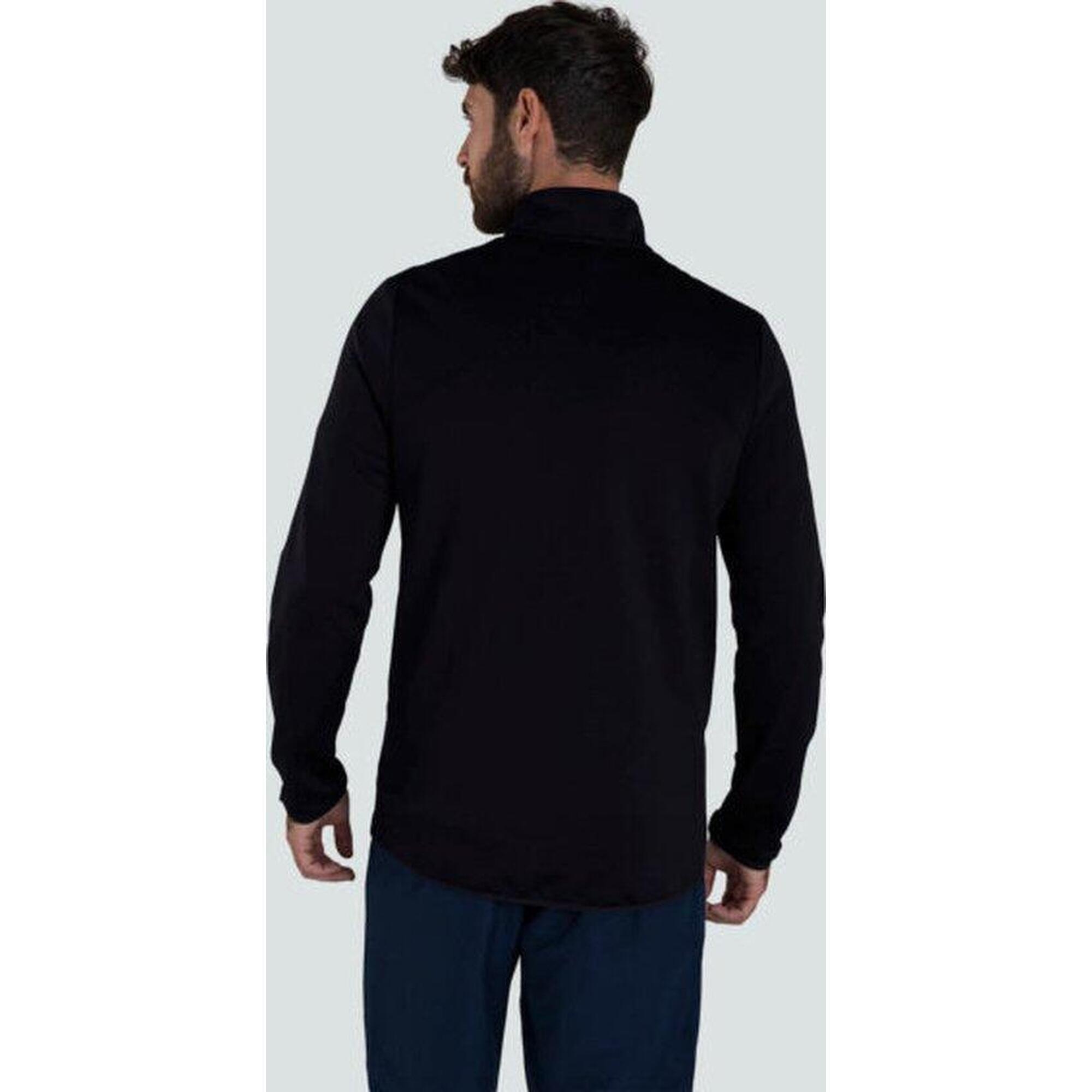 Rugby Sweater - Heren Volwassenen Zwart