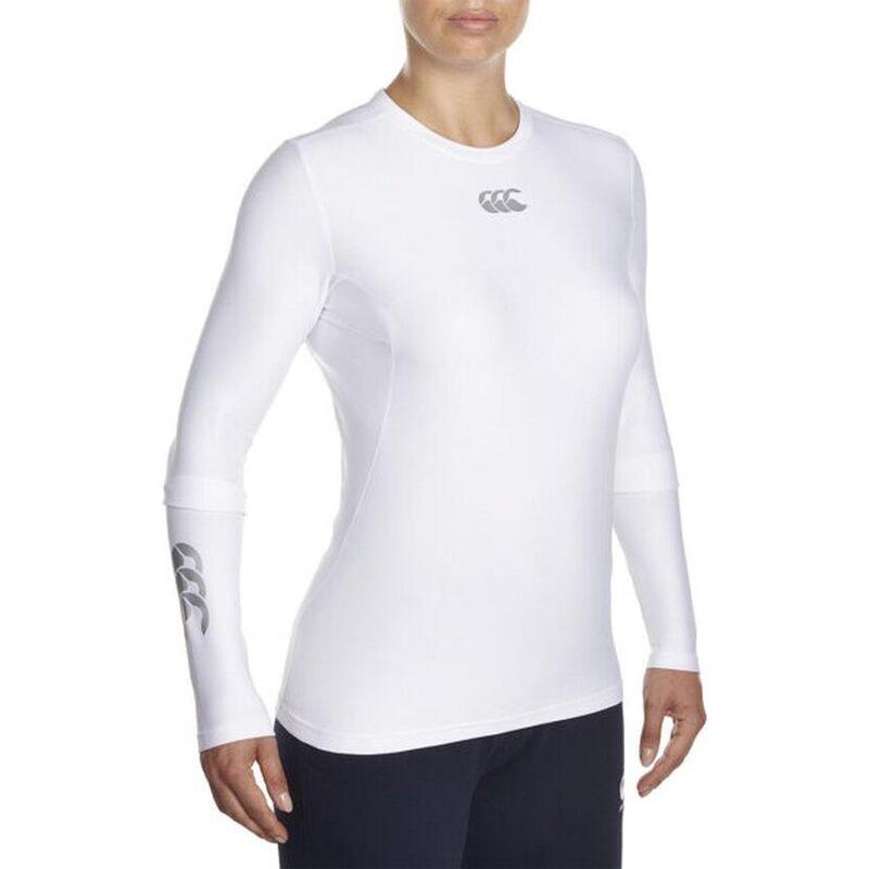 Chemise thermique de rugby - femmes Adultes Blanc