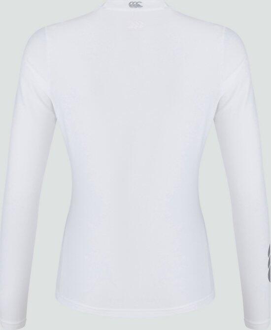 Chemise thermique de rugby - femmes Adultes Blanc 3/4