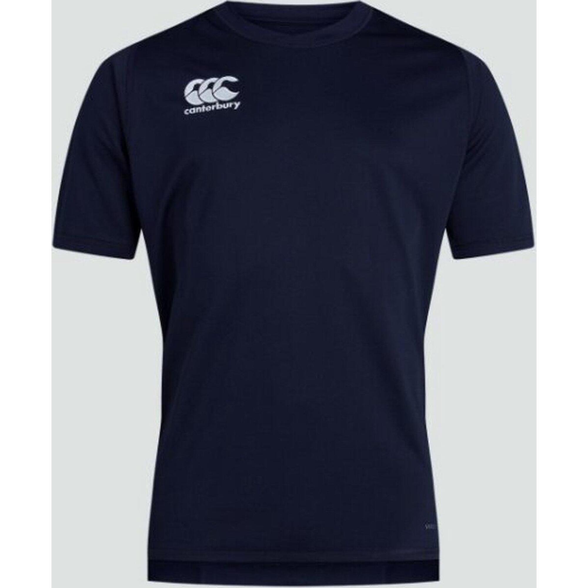 Canterbury - Maillot De Sport Rugby - Hommes Adultes Marine - T-shirt Manches Courtes - Bleu - 38 S - Decathlon