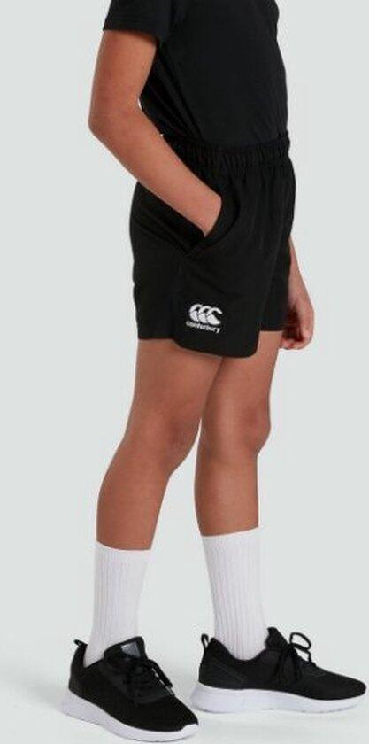 Rugby Sport Shorts - Unisex Kinderen Zwart 2/5