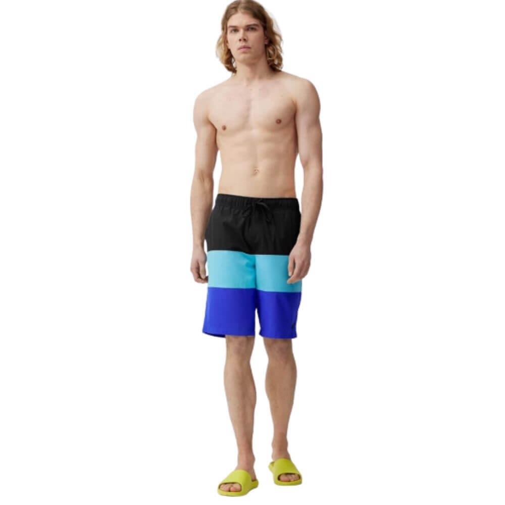 Calções de praia de Surf Homem 4F. Azul 2/4