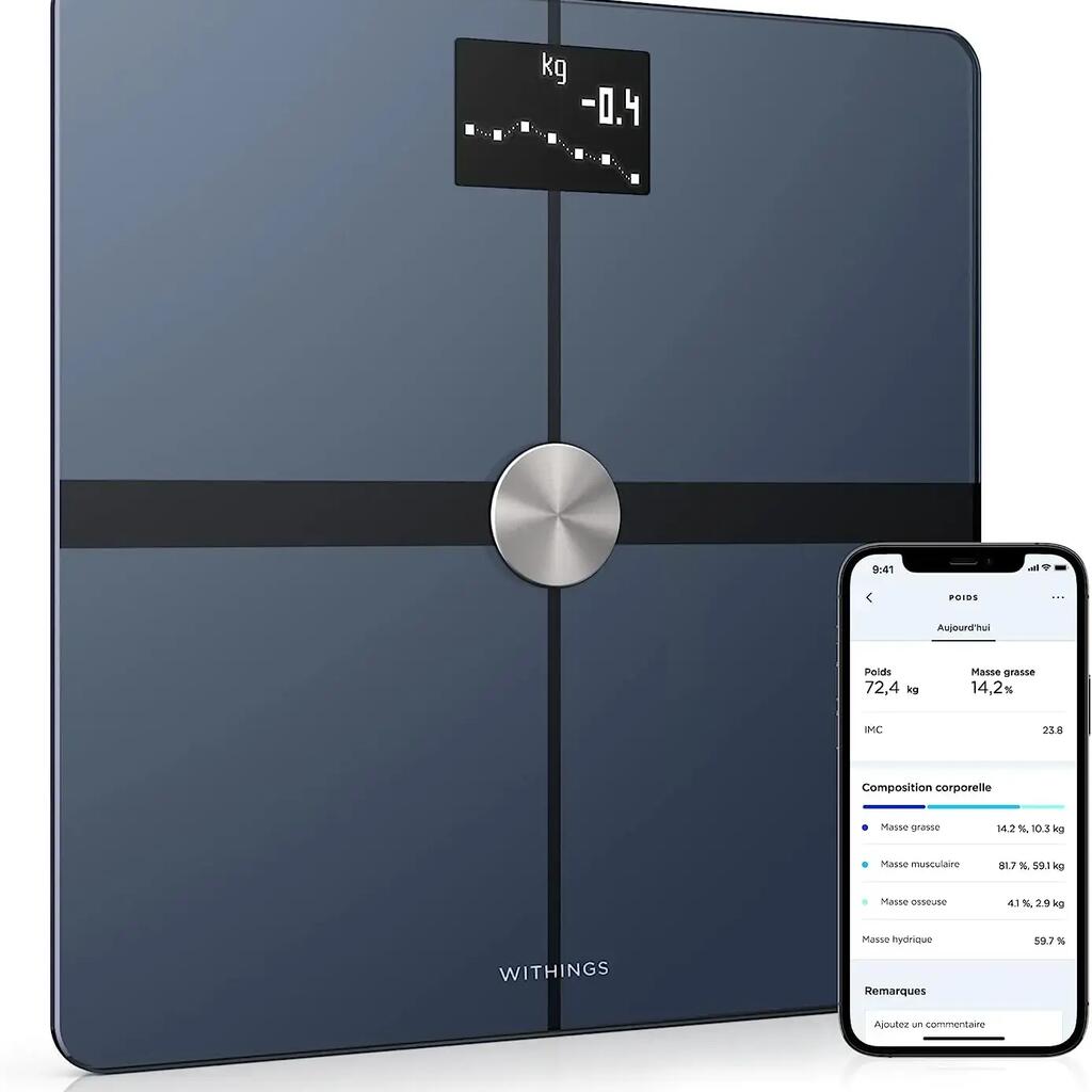 WITHINGS Body+ - WIFI Smart Scale Black