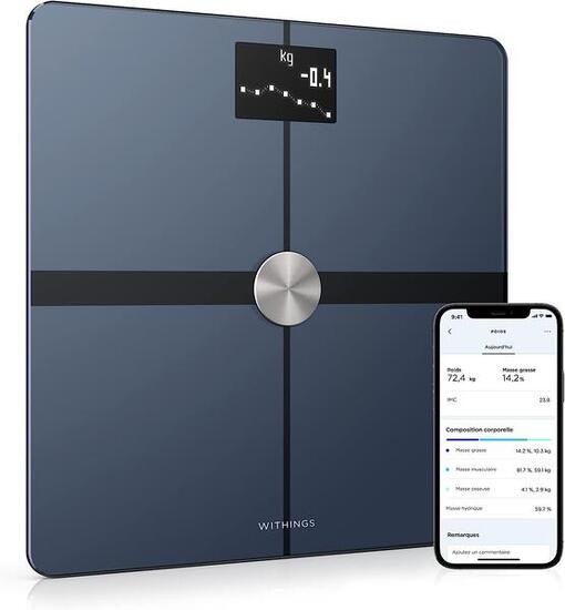 Reconditionné WITHINGS Body+ - Balance connectée WIFI pèse-personne Noir
