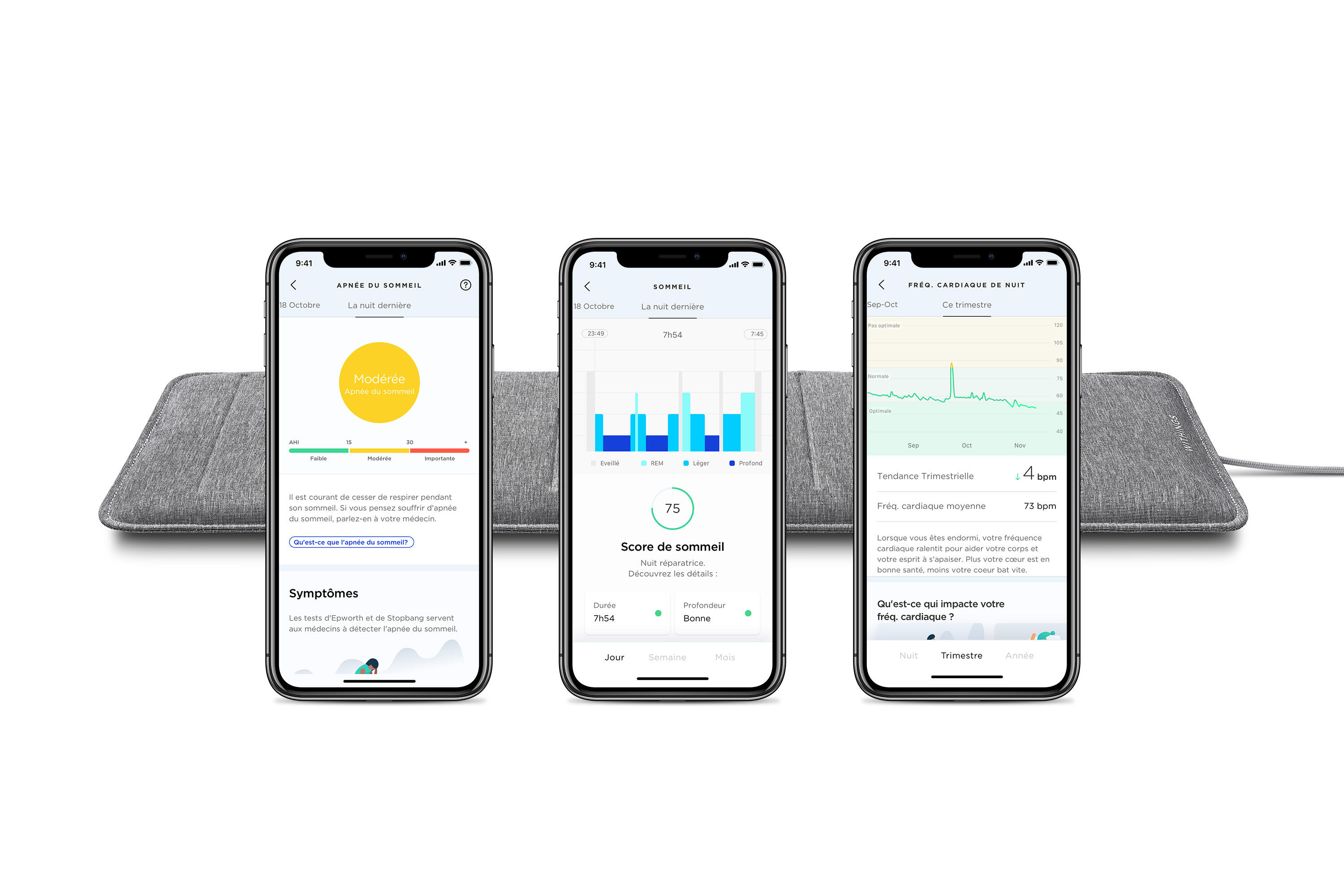 Sensor Sono Withings Sleep Analyser 2/7