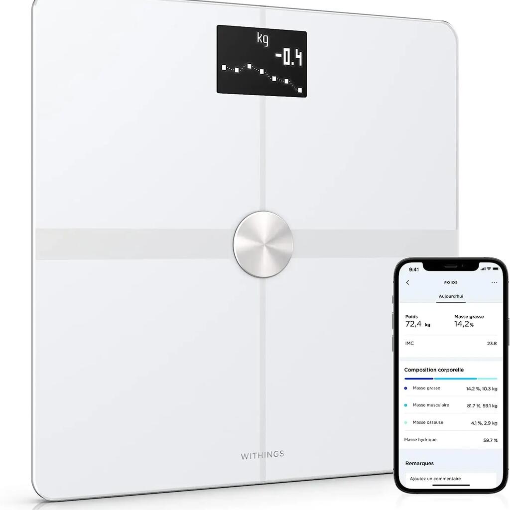 WITHINGS Body+ - WIFI Smart Scale White