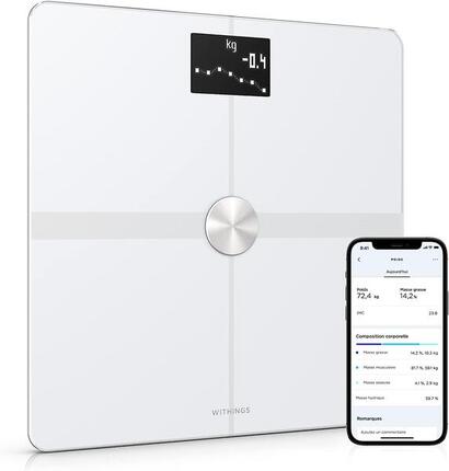 Reconditionné WITHINGS Body+ - Balance connectée WIFI pèse-personne Blanc