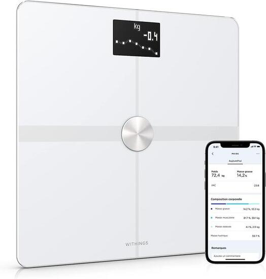 Reconditionné WITHINGS Body+ - Balance connectée WIFI pèse-personne Blanc