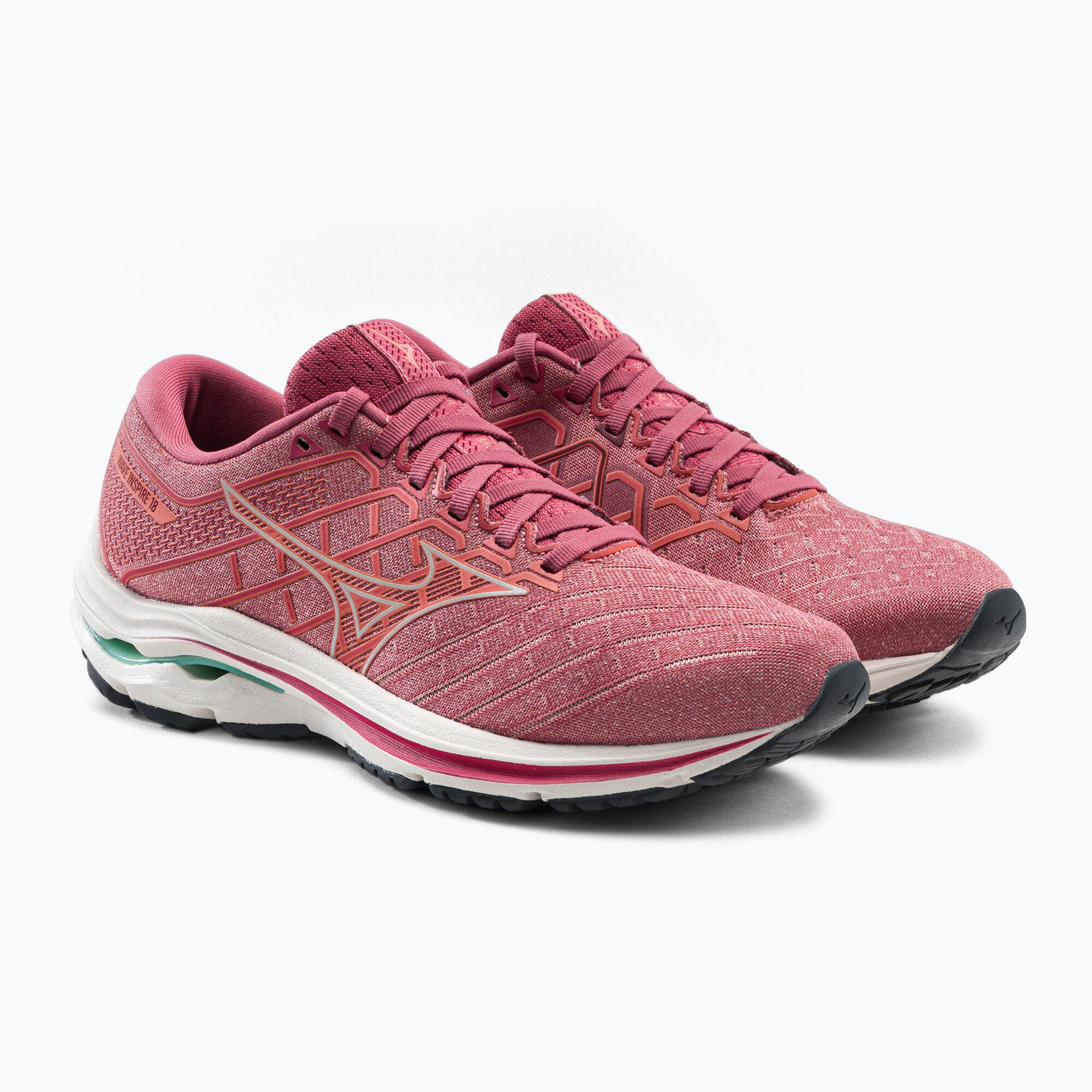 Sapatilhas de corrida Mulher Mizuno Wave Inspire 18 Pink 5/5
