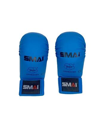 Guantini Smai Karate con pollice Blu - WKF -
