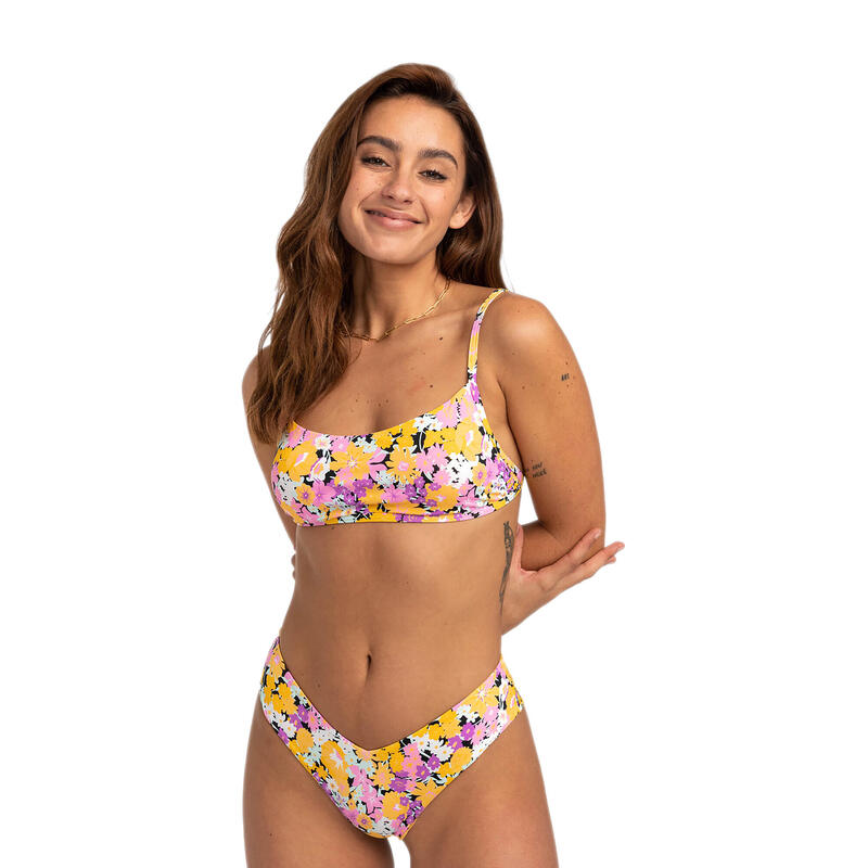 Abajo del traje de bano de Fiji Flowers de Billabong SOLLA