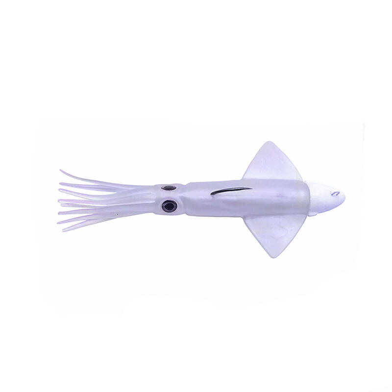 Vinilo Pesca Jigging Spinning JLC Xipi Destellos Azules 150 g 21 cm