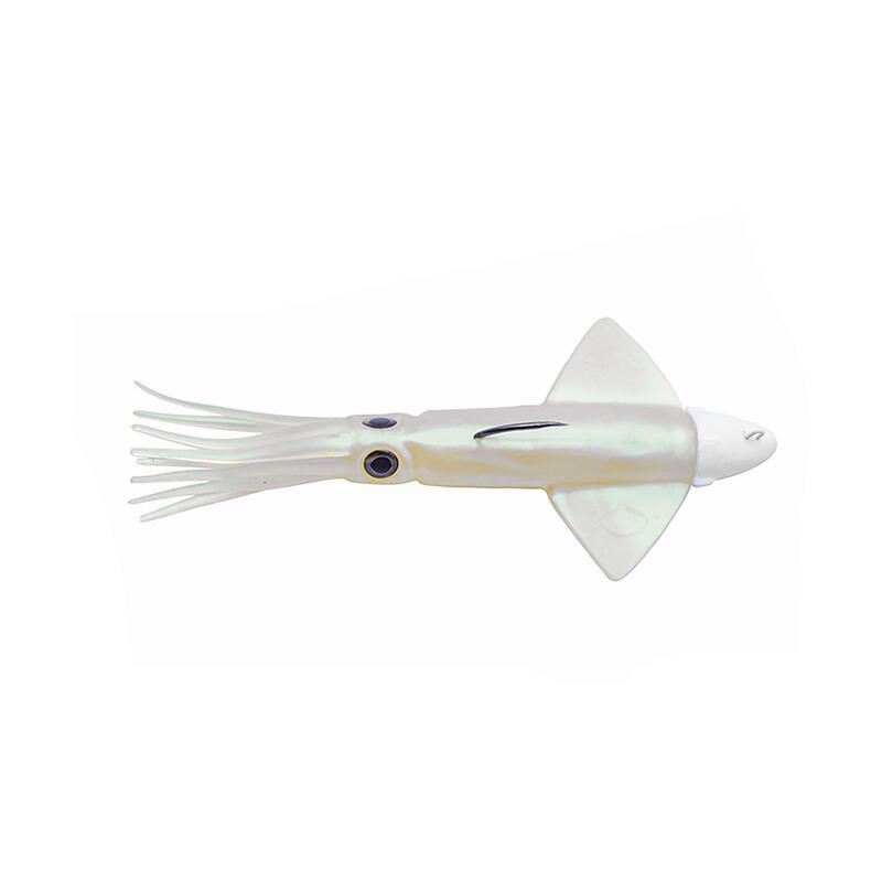 Vinilo Pesca Jigging Spinning JLC Xipi Destellos Verdes 180 g 21 cm