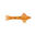 Vinilo Pesca Jigging Spinning JLC Ika 30 g + cuerpo naranja #5