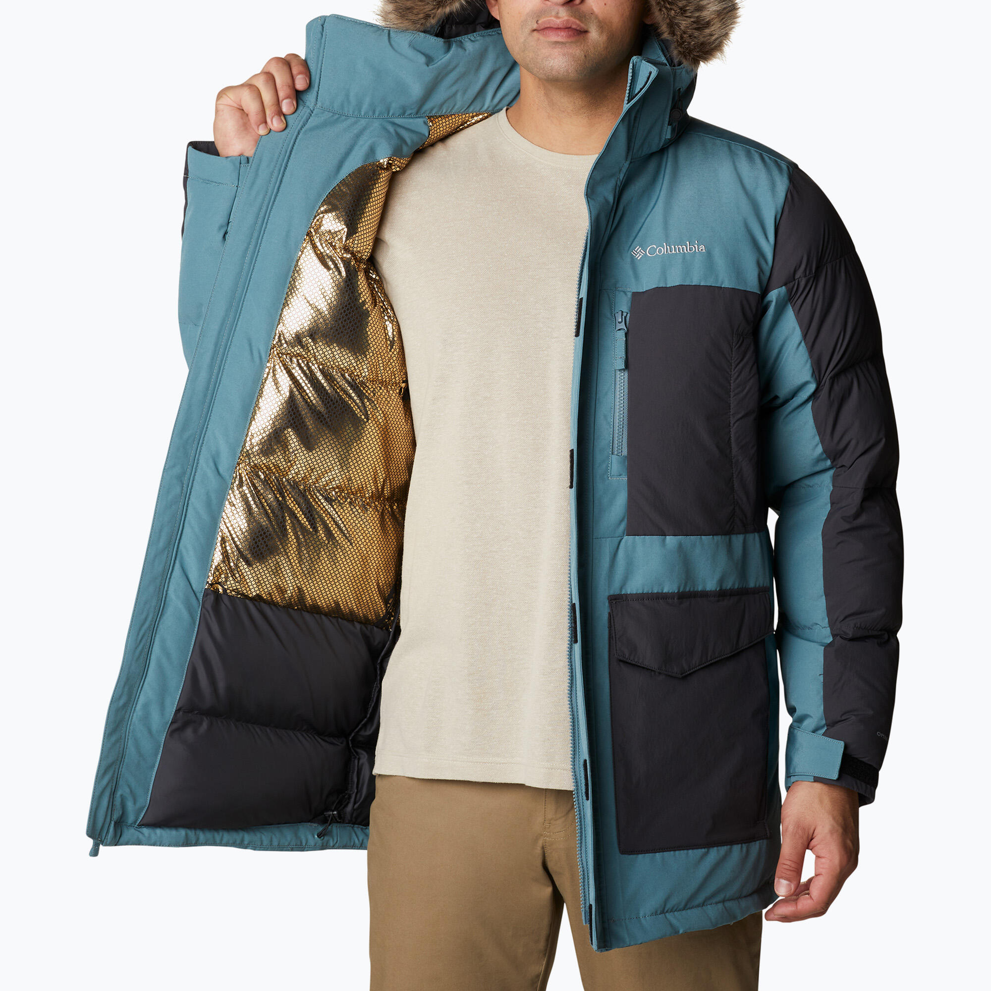 Columbia Marquam Peak Fusion-donsjack voor heren 4/5