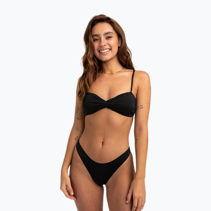 Billabong Sol Searcher Draped Bandeau Swimsuit Top