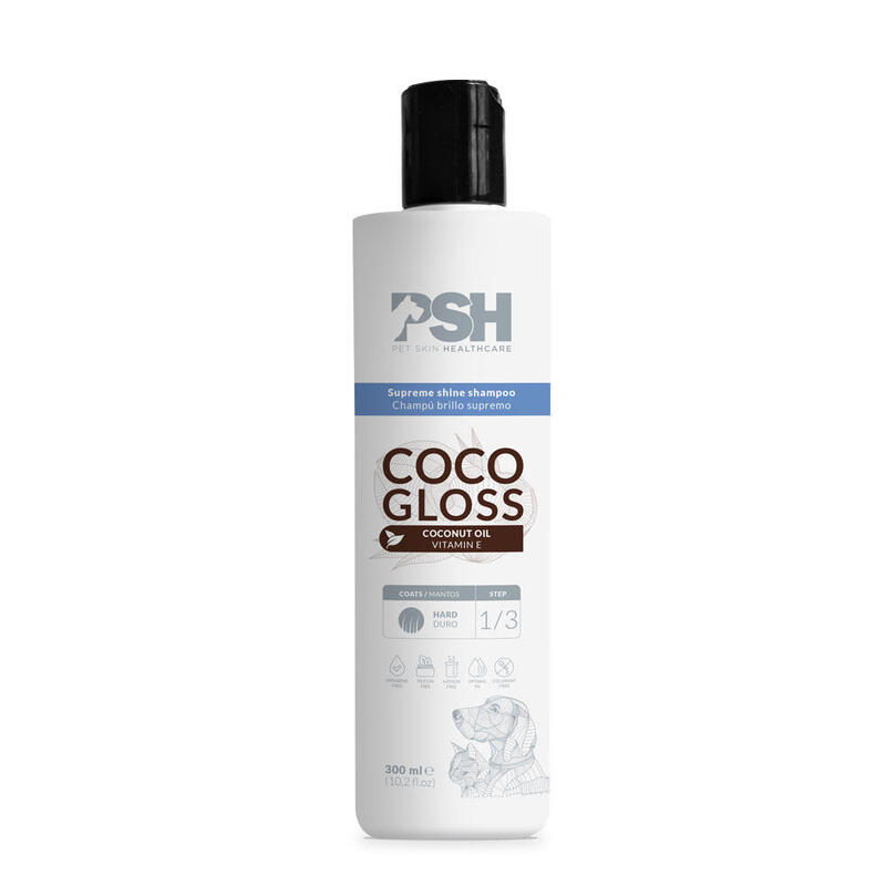 Champú para Perros PSH COCO GLOSS SHAMPOO 300 ml