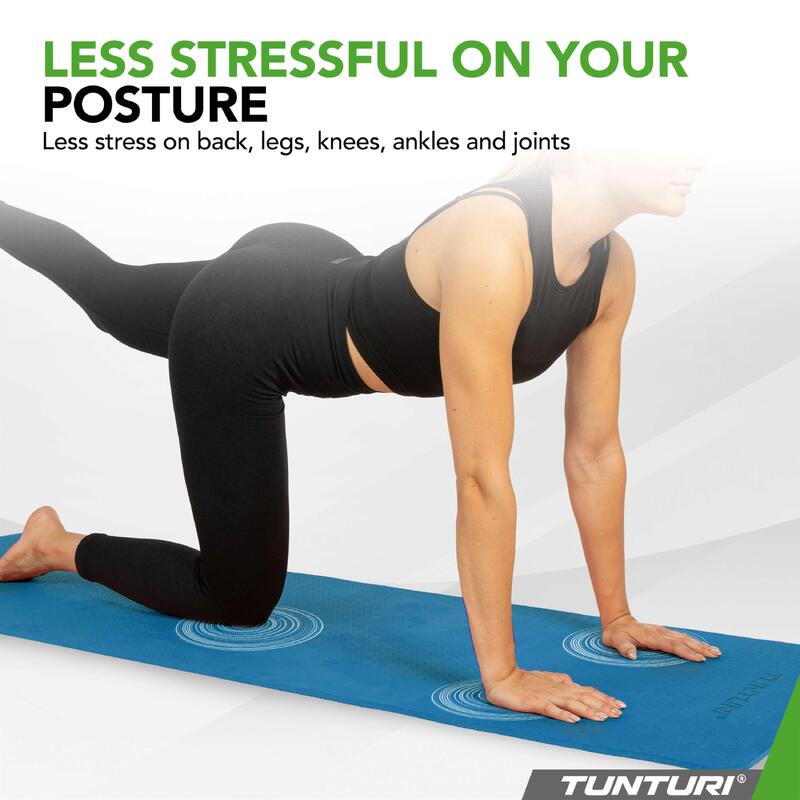 Tunturi TPE Yogamatte Rutschfest 8 mm