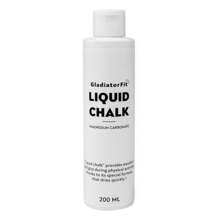 Magnésie liquide GladiatorFit 200 ml blanche, texture crémeuse