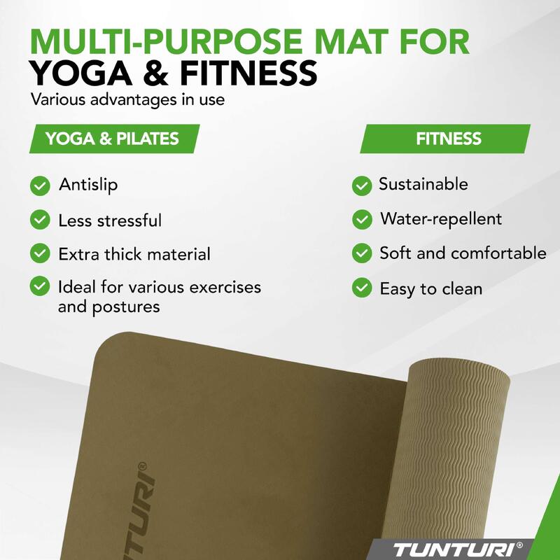 Mata Fitness Tunturi 8mm Army Green