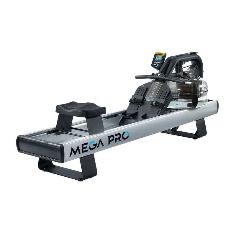 Mega Pro XL - Rudergeräte - 10 Widerstanden - Herzfrequenzfunktion - Fluid Rower